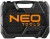 Klucze nasadowe NEO TOOLS zestaw 58 szt. CrV 1/2"