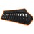 Klucze płasko-oczkowe NEO TOOLS z grzechotką i przełącznikiem zestaw 12 szt. 8 - 19 mm, miękkie etui