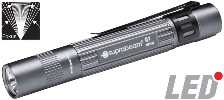 Latarka LED Suprabeam Q1 mini aluminium