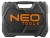 Zestaw kluczy nasadowych NEO TOOLS 1/2" 1/4" 82 szt. CrV