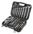 Zestaw kluczy nasadowych NEO TOOLS 1/2" 1/4" 82 szt. CrV