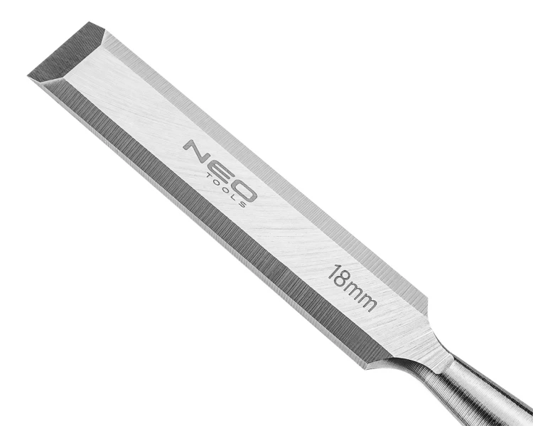 Dłuta NEO TOOLS 6, 12, 18, 24 mm zestaw 4 szt. uchwyt drewniany