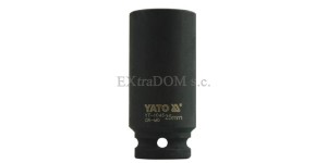 Nasadka udarowa Yato 1/2" głęboka 25mm 1045