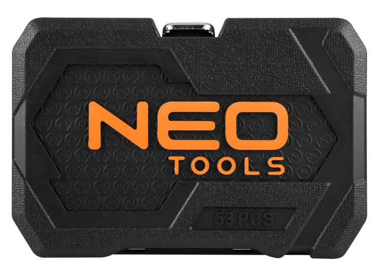Klucze nasadowe NEO TOOLS 1/4" 55 szt. satynowy