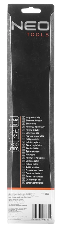 Nożyce do blachy NEO TOOLS 280 mm, lewe