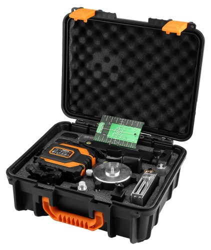 Laser 3D NEO TOOLS 16 linii zielony zestaw w walizce