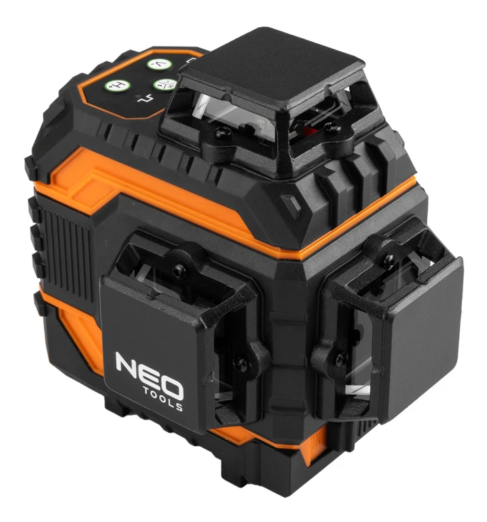 Laser 3D NEO TOOLS 12 linii zielony, zestaw w walizce