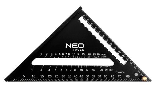 Kątownik z linijką NEO TOOLS