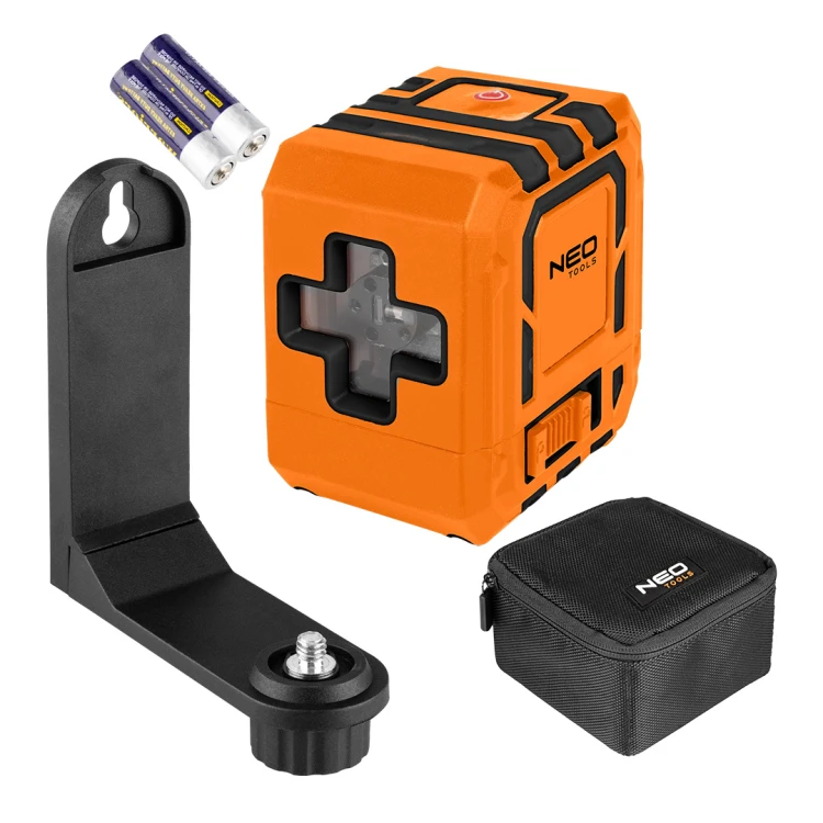 Laser krzyżowy 30 m NEO TOOLS z etui i uchwytem magnetycznym, zielony