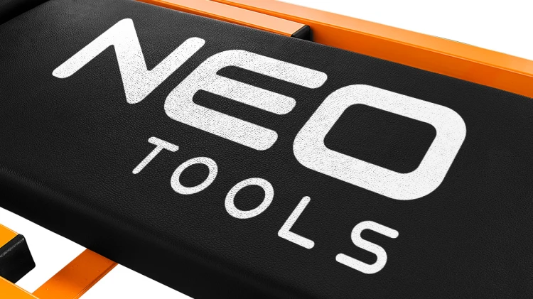 Leżanka warsztatowa i stołek warsztatowy NEO TOOLS 2 w 1
