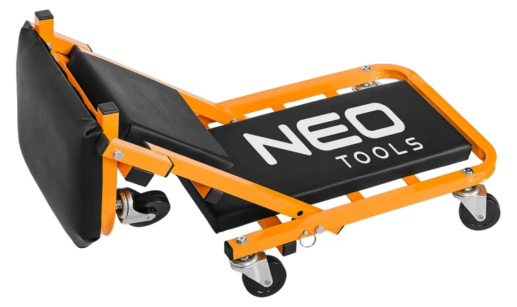 Leżanka warsztatowa i stołek warsztatowy NEO TOOLS 2 w 1