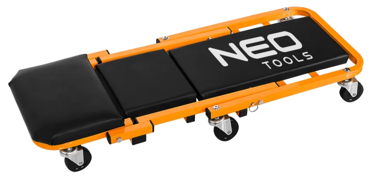 Leżanka warsztatowa i stołek warsztatowy NEO TOOLS 2 w 1