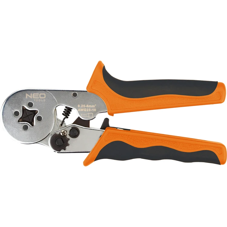 Szczypce do zaciskania końcówek tulejkowych NEO TOOLS 0.25 - 6 mm2