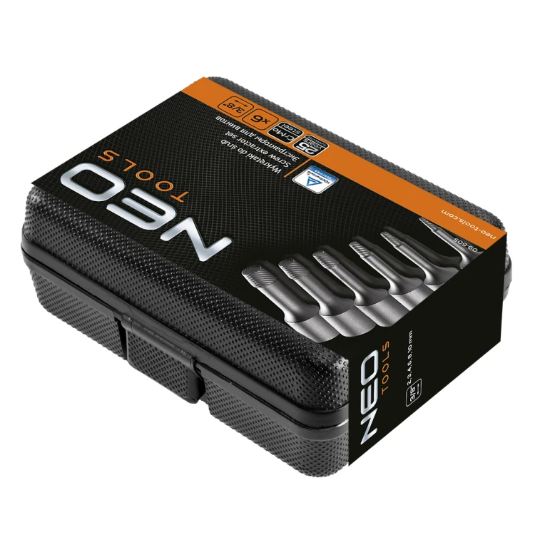 Wykrętaki do śrub NEO TOOLS zestaw 6 szt.
