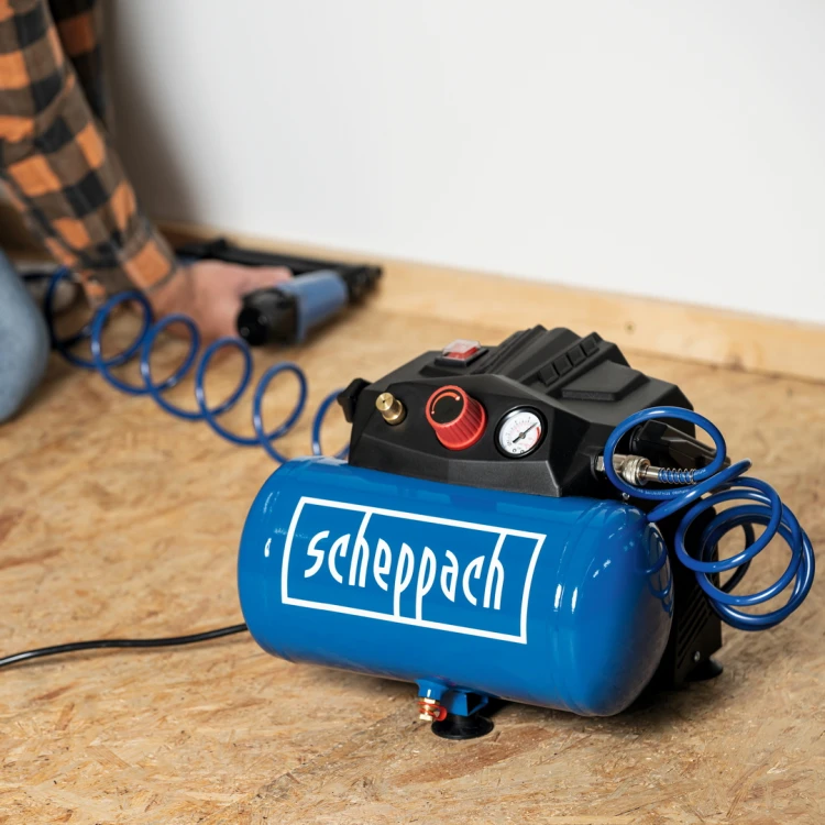 Kompresor Scheppach HC06 6 L + zestaw akcesoriów