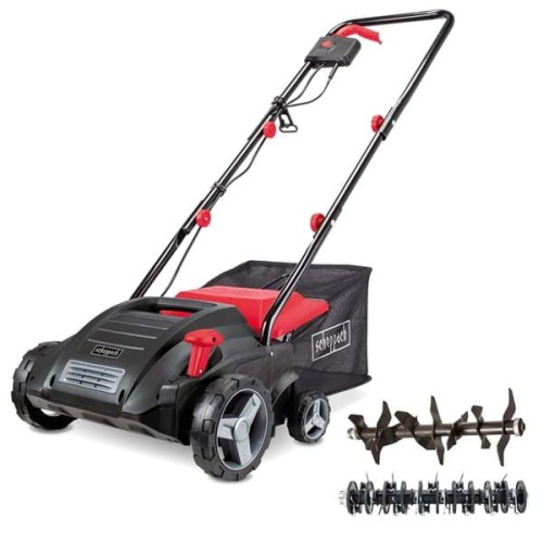 Wertykulator elektryczny 32 cm z koszem 30 l SC32 Scheppach 5912006901