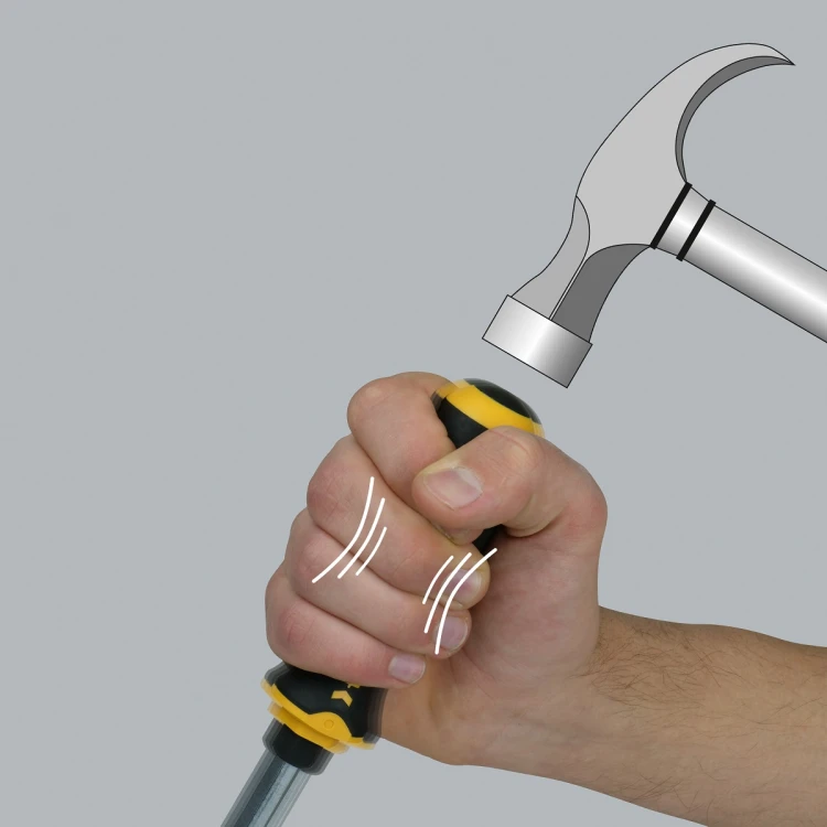 Wkrętaki FELO Ergonic zestaw 5 cz. do pobijania