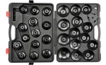 Klucze do filtra oleju YATO kpl. 30 sztuk w walizce YT-0596