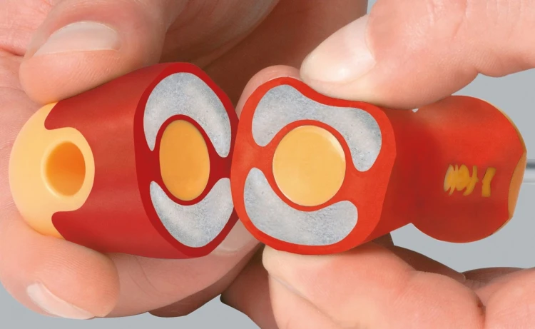 Wkrętaki izolowane FELO Ergonic zestaw 6 szt.  VDE 1000V + magnetyzer