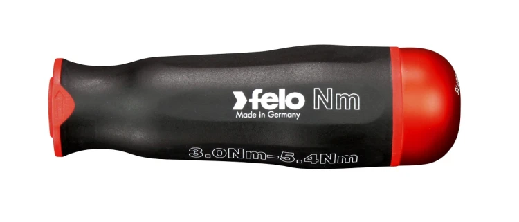 Wkrętak dynamometryczny FELO NM 3,0-5,4 + dwie izolowane klingi VDE Z2 oraz PH2