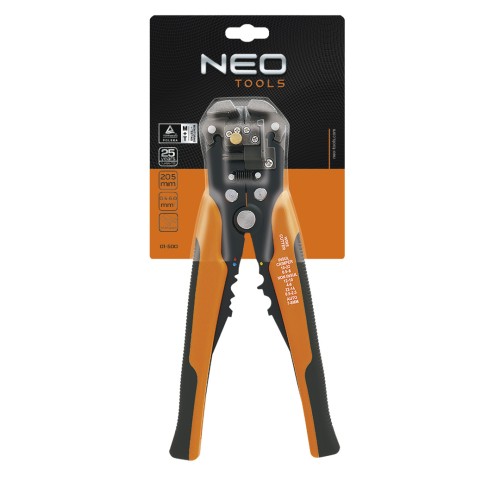 Automatyczny ściągacz izolacji NEO TOOLS 205 mm, czołowy