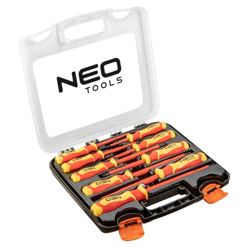 Zestaw wkrętaków izolowanych NEO TOOLS 1000V, 9 szt.