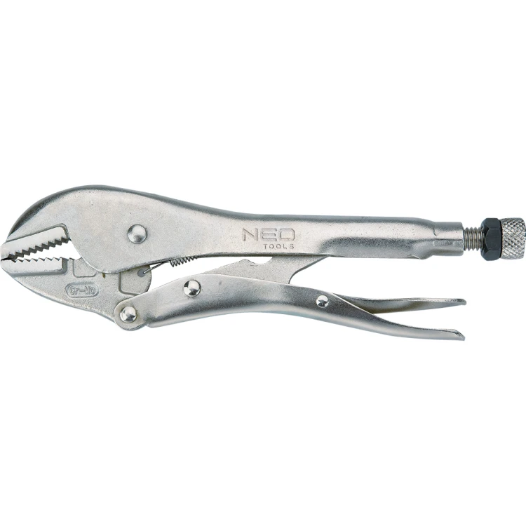 Szczypce zaciskowe uniwersalne NEO TOOLS 250 mm, proste szczęki