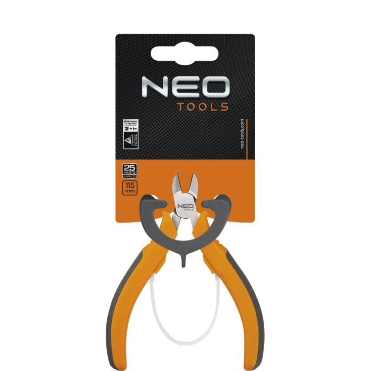 Szczypce precyzyjne boczne NEO TOOLS  110 mm