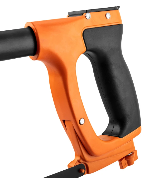 Piła do metalu NEO TOOLS heavy duty 300 mm z pojemnikiem na brzeszczoty, aluminium, dwukomponentowy uchwyt
