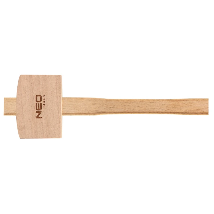 Młotek drewniany NEO TOOLS 300g 100 x 70 x 46 mm długość 320 mm