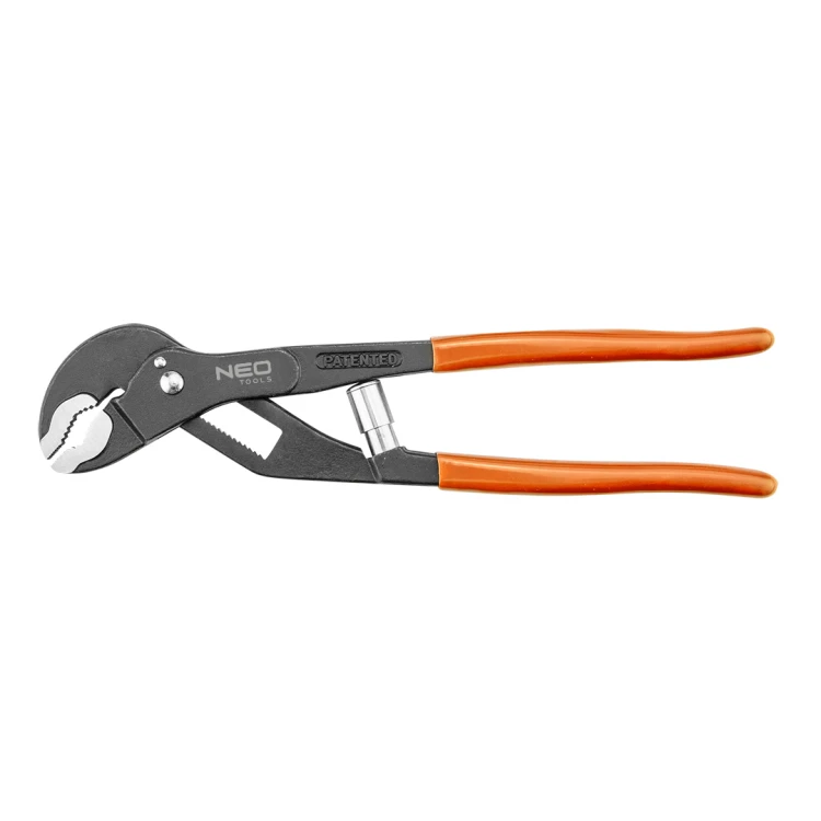 Szczypce do rur NEO TOOLS 240 mm, zakres 0-52 mm szybkonastawne