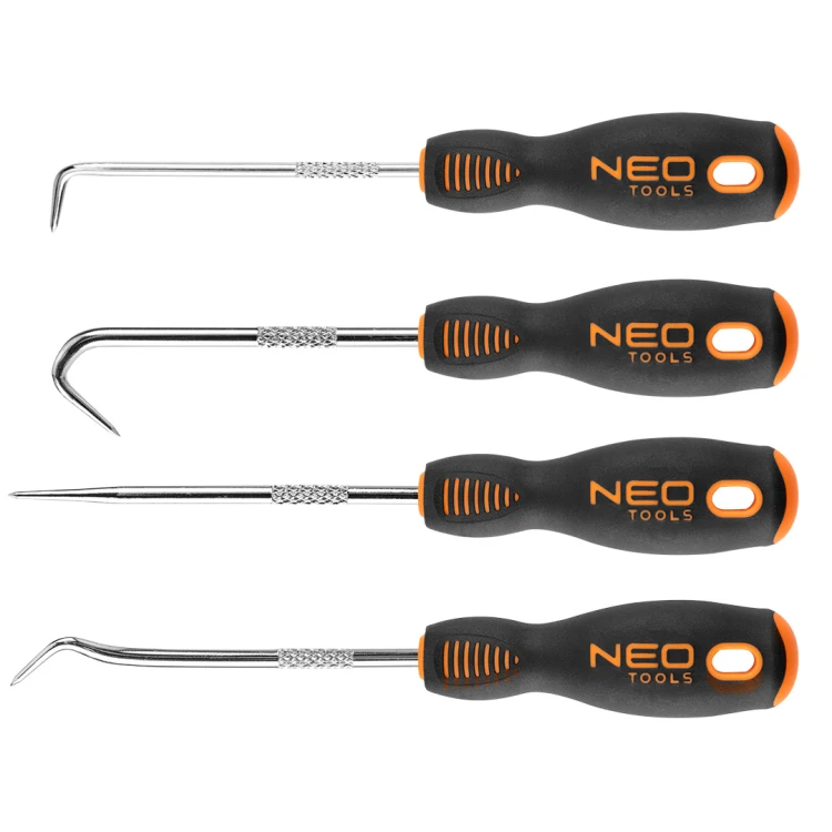 Haki techniczne NEO TOOLS 150 mm, zestaw 4 szt.