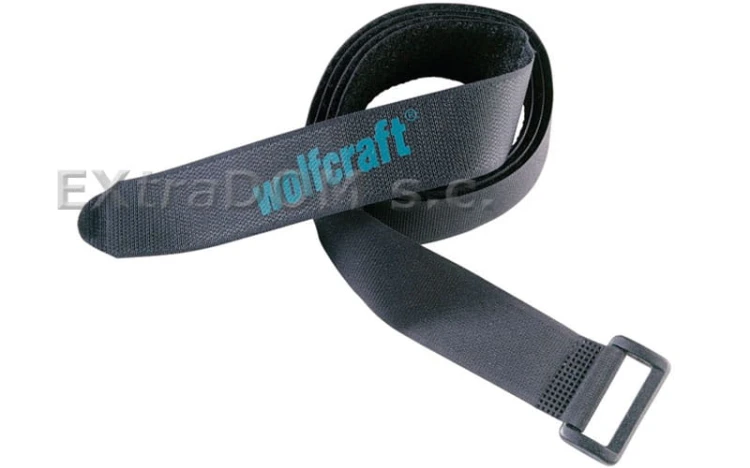 Łączniki, taśmy na rzep do mocowania 120cm Wolfcraft kpl 2 szt 3009000