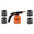 Lampa lutownicza gazowa NEO TOOLS na naboje 190 g + 4 naboje gazowe nabijane