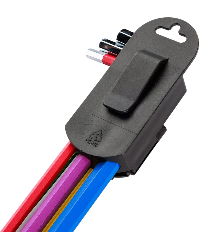 Klucze sześciokątne imbusowe NEO TOOLS 1.5-10 mm, zestaw 9 szt.