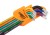 Klucze Torx NEO TOOLS  T10-50, zestaw 9 szt., kolorowe