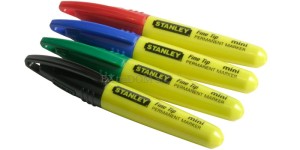 Markery mini 4 sztuki Stanley 47-329