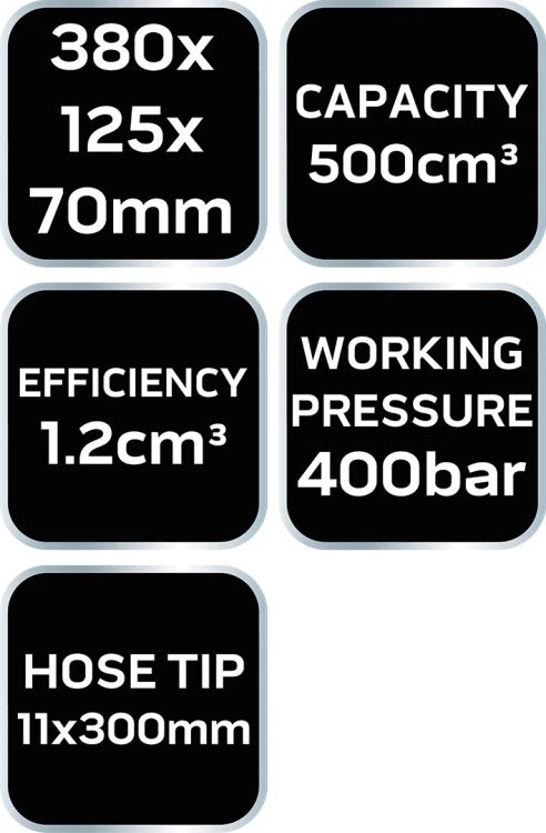 Smarownica dźwigniowa  NEO TOOLS 500 cm3