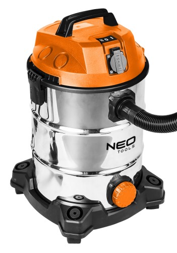 Odkurzacz przemysłowy NEO TOOLS 1400W, zbiornik 30 L