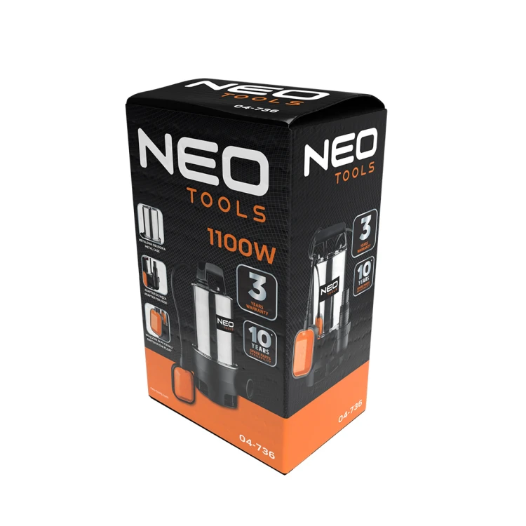 Pompa zanurzeniowa do wody brudnej NEO TOOLS  1100W