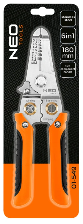 Szczypce do izolacji 6 w 1 NEO TOOLS