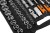 Klucze nasadowe NEO TOOLS 1/2" 1/4" zestaw 110 szt. satynowy