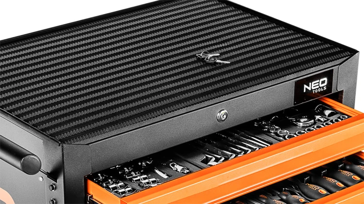 Szafka warsztatowa NEO TOOLS 6 szuflad + zestaw 149 narzędzi