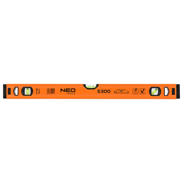 Poziomnica aluminiowa NEO TOOLS S 300 poziomica 3 libelle, 60 cm