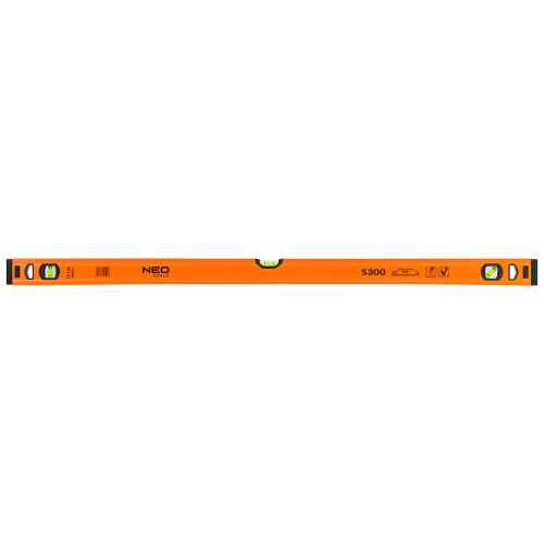 Poziomnica aluminiowa NEO TOOLS S 300 poziomica 3 libelle, 100 cm