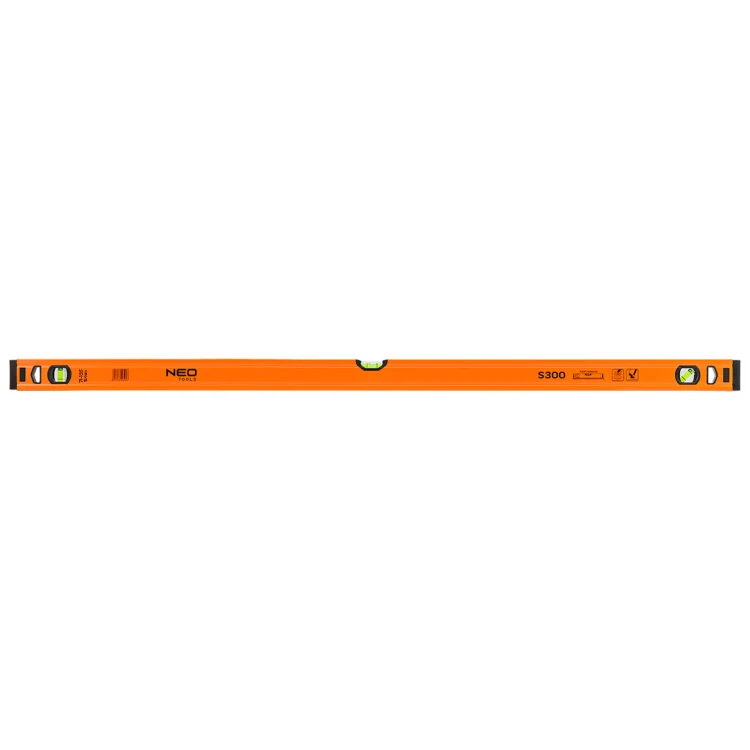 Poziomnica aluminiowa NEO TOOLS S 300 poziomica 3 libelle, 120 cm