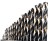 Wiertła do metalu HSS-CNC NEO TOOLS 124° Pro-Tec 1.0-10.0 mm zestaw 19 szt.