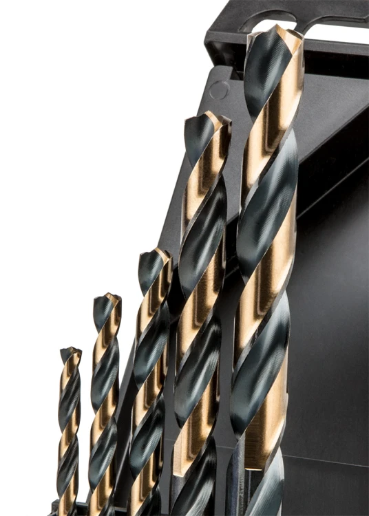 Wiertła do metalu HSS-CNC  NEO TOOLS 124° Pro-Tec 4.0 - 10 mm zestaw 5 szt.