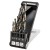 Wiertła do metalu HSS-CNC  NEO TOOLS 124° Pro-Tec 4.0 - 10 mm zestaw 5 szt.
