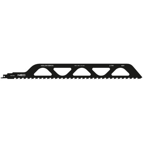 Brzeszczot do piły szablastej NEO TOOLS HM 455 x 50 x 1.5 mm 2TPI
